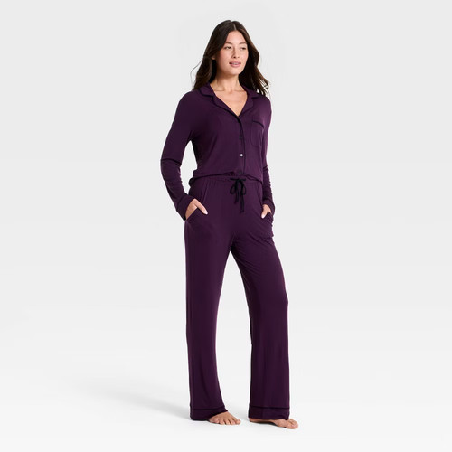 Women cloud knit modal long - knit,