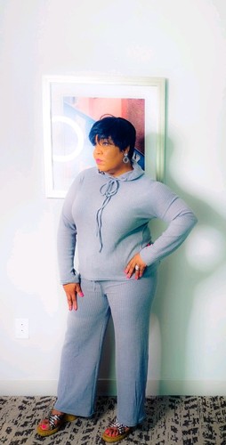 Ribbed hooded piece pajama - piece,