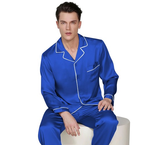 Mens silk satin pajama - pajama,